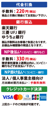 お支払いについて