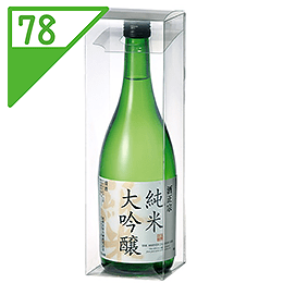 【代引き可】シャープクリアケース 中瓶1本入(78型)