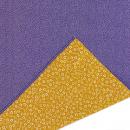 ふろしき 松梅柄(紫×金茶) 二巾