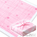 不織布包装紙 ほたる(ピンク)/75cm角